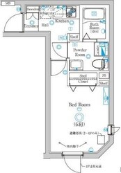 ラフィスタ蓮根の物件間取画像